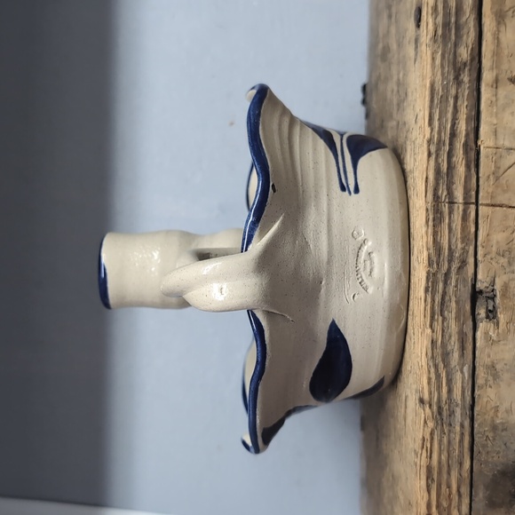 Vintage Williamsburg Handcrafted Pottery Candle Holder - Picture 2 of 5